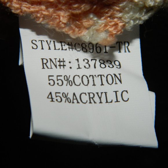 DREAMERS cozy knit sweater cardigan | L (FF-11) - Picture 5 of 6